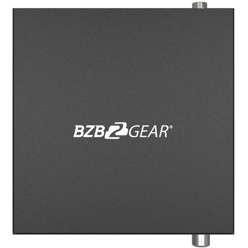  BZBGEAR 1x2 UHD 4K Splitter/Scaler with Analog Audio Embedder & Digital Audio De-Embedder