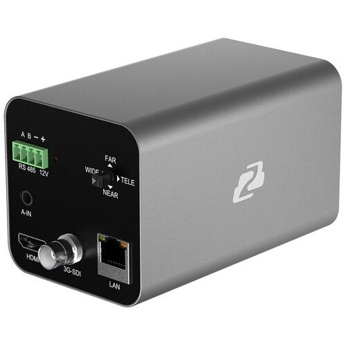  BZBGEAR Full HD IP/SDI/HDMI Box Camera with Audio Input & 20x Optical Zoom