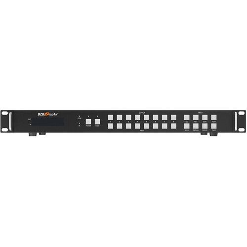  BZBGEAR 8x8 HDMI 4K Video Wall Processor Matrix Switcher/Scaler