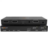 BZBGEAR 1x2 UHD 4K60 HDMI Splitter/Downscaler with Audio De-Embedding