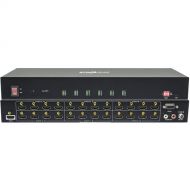 BZBGEAR 1 x 24 HDMI 2.0 Splitter with Downscaling and AOC