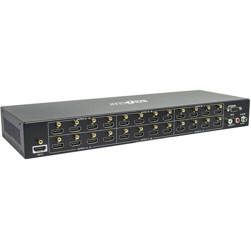  BZBGEAR 1 x 24 HDMI 2.0 Splitter with Downscaling and AOC