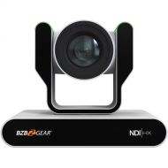 BZBGEAR Live Streaming NDI|HX3 PTZ Camera with Auto-Tracking, Tally & 20x Zoom (White)