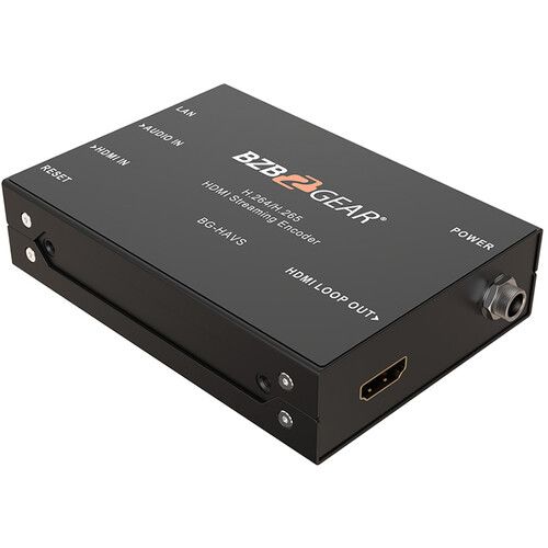  BZBGEAR 1080p H.264/265 HDMI Video/Audio to IP Streaming Encoder