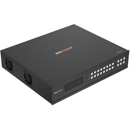  BZBGEAR 8x8 HDMI & HDBaseT Matrix Switch Kit with Bidirectional IR & ARC (328')