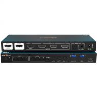 BZBGEAR 4x2 8K60 HDMI 2.1 Matrix Switcher with Audio De-Embedder