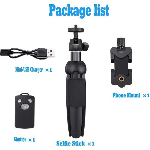  [아마존베스트]BZE Selfie Stick, 40 inch Extendable Selfie Stick Tripod,Phone Tripod with Wireless Remote Shutter Compatible with iPhone Xs Max Xr X 8Plus 7 6 6s Plus, Android, Samsung Galaxy S10 S9,