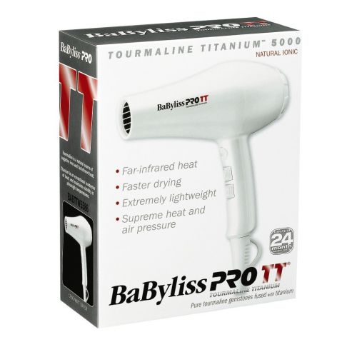  BaBylissPRO Tourmaline Titanium 5000 Dryer