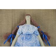 BabasCornerUS Handmade One of a Kind Rag Doll * Fabric Doll Made in Russia * LILY by Baba