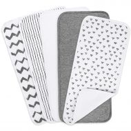 [아마존베스트]Babebay Baby Burp Cloths set-5Pack， Ultra Soft and Thick Absorbent Towels, Unisex for Boys and Girls,...