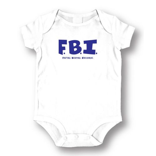  Babies ft White ft FBI ft Bodysuit One-piece