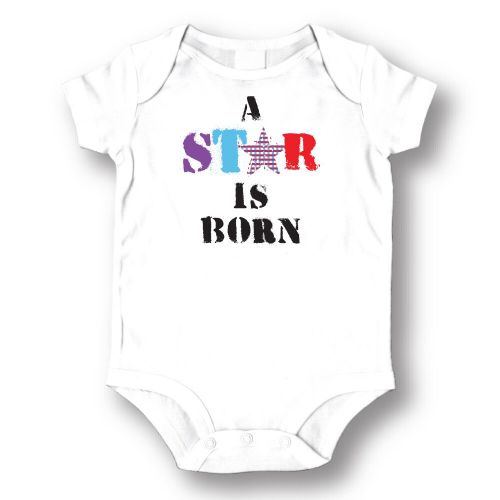  Babies White A Star Is Born Bodysuit One-piece