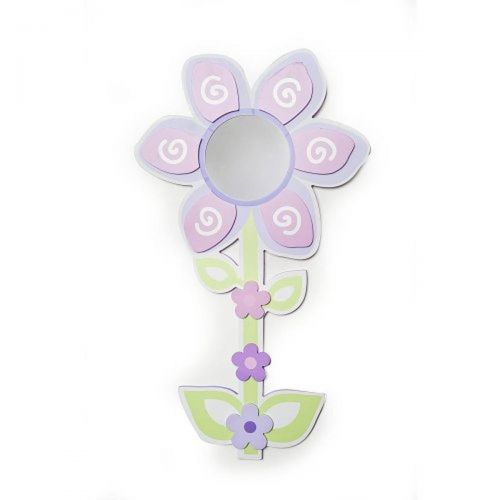  BabiesRUs Mirror Baby Girl Flower Wall Decor Pink