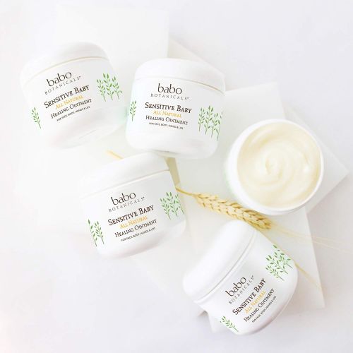  [아마존베스트]Babo Botanicals Sensitive Baby All Natural Healing Ointment, 4 Ounce