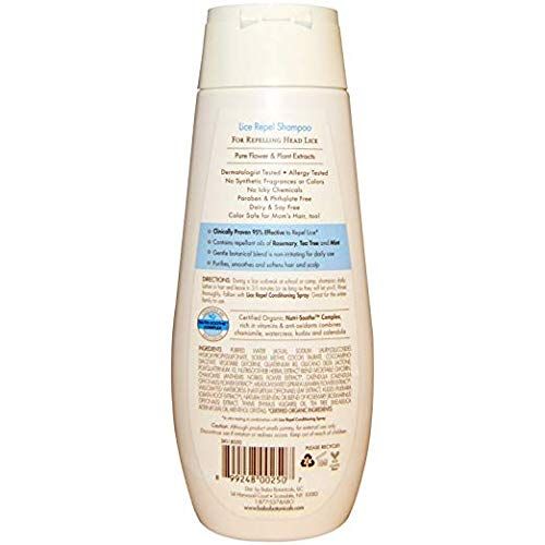  Babo Organics Babo Botanicals All Natural Organic Chemical Free Lice Repelling Shampoo and Conditioning...