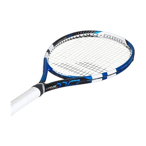 바볼랏 Babolat Drive Max 110 Pre-Strung Tennis Racquet Bundled with an RH3 Club Essential Tennis Bag in Your Choice of Color