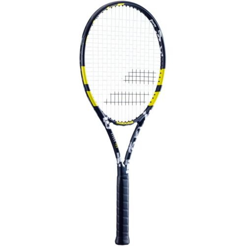 바볼랏 Babolat Evoke 102 Strung Tennis Racquet Bundled with an RH3 Club Essential Tennis Bag in Your Choice of Color