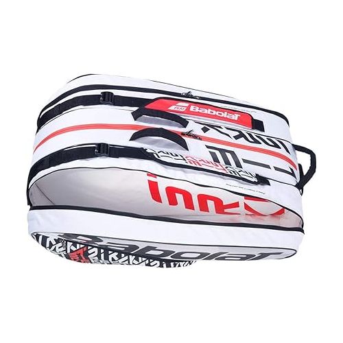 바볼랏 BABOLAT RH X 12 Pure Strike Racquet Adult Unisex Blanc Rouge MYS (White) One Size