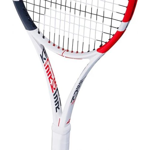 바볼랏 Babolat Pure Strike Tour Tennis Racquet (3rd Gen) - Strung with 16g White Babolat Syn Gut at Mid-Range Tension