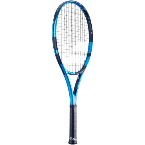 바볼랏 Babolat Pure Drive 107 Tennis Racquet (10th Gen) - Strung with 16g White Babolat Syn Gut at Mid-Range Tension