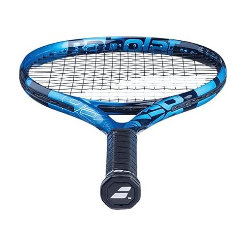바볼랏 Babolat Pure Drive 107 Tennis Racquet (10th Gen) - Strung with 16g White Babolat Syn Gut at Mid-Range Tension