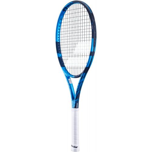 바볼랏 Babolat Pure Drive Lite Tennis Racquet (10th Gen) - Strung with 16g White Babolat Syn Gut at Mid-Range Tension