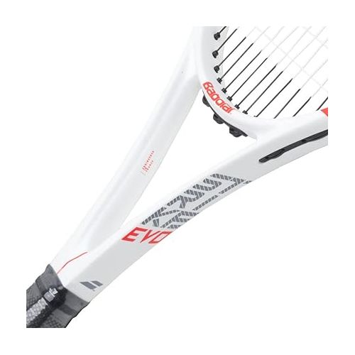 바볼랏 Babolat Strike Evo Strung Tennis Racquet Bundled with an RH3 Club Essential Tennis Bag in Your Choice of Color