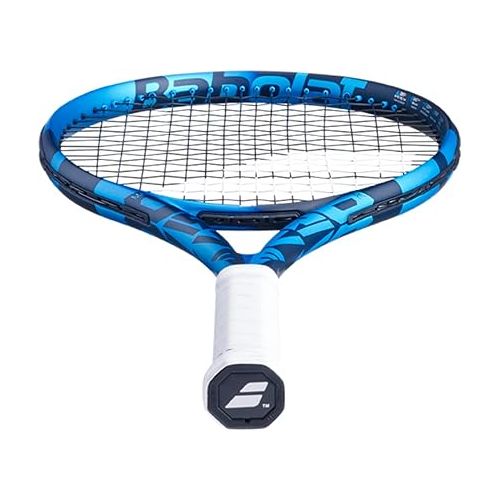 바볼랏 Babolat Pure Drive Team Tennis Racquet (10th Gen) - Strung with 16g White Babolat Syn Gut at Mid-Range Tension