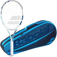 Babolat Boost Drive W Strung Tennis Racquet Bundled with an RH3 Club Essential Tennis Bag in Your Choice of Color