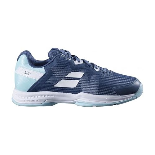 바볼랏 Babolat Women's SFX3 All Court Tennis Shoes, Deep Dive/Blue (US Size 7.5)