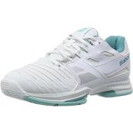 Babolat Women's SFX 2 All Court Tennis Shoes (White/Blue) (6 B(M) US)
