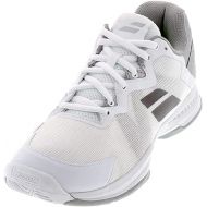 Babolat Women`s SFX 3 All Court Tennis Shoes White and Silver (9.5)