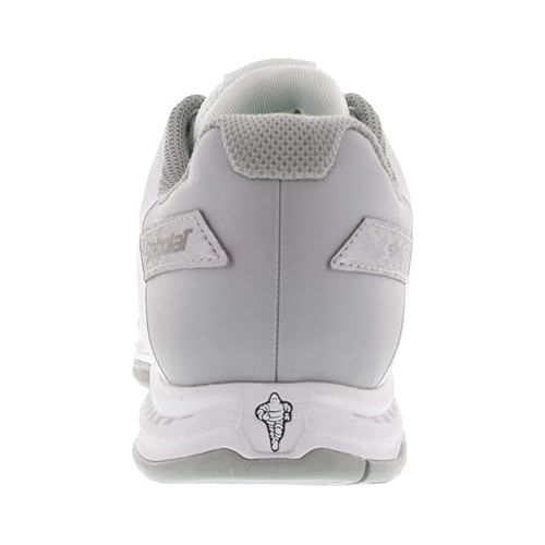 바볼랏 Babolat Women`s SFX 3 All Court Tennis Shoes White and Silver (9.5)