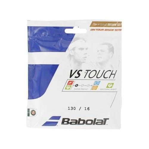 바볼랏 Babolat VS Touch BT7 Tennis String (12m), Natural, 130/16 x 6m