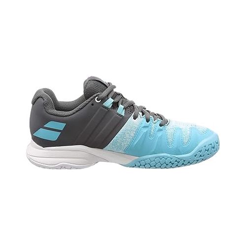 바볼랏 Babolat Propulse Blast All Court Womens Tennis Shoe - White/Wedgewood