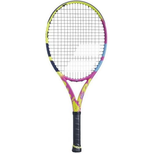 바볼랏 Babolat Pure Aero Rafa 26 Inch Junior Tennis Racquet Bundled with Overgrips and 3 Yellow Tennis Balls (2nd Generation)