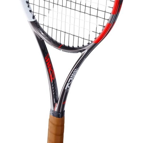 바볼랏 Babolat Pure Strike VS Tennis Racquet - Strung with 16g White Babolat Syn Gut at Mid-Range Tension