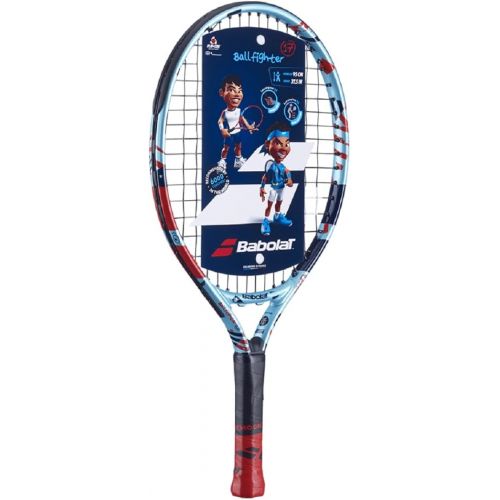 바볼랏 Babolat Ballfighter Junior 17 Inch Tennis Racquet (Blue/Red)