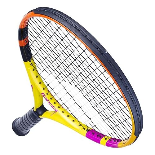 바볼랏 Babolat Nadal Junior Tennis Racquet (Rafa Edition) Bundled with a Child's Tennis Backpack and 3 Tennis Training Balls