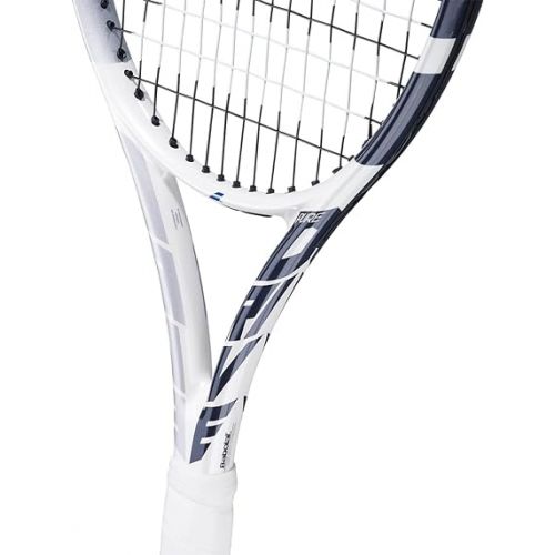 바볼랏 Babolat Pure Drive Wimbledon Tennis Racquet (White/Grey)