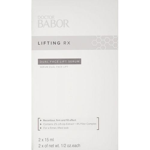  DOCTOR BABOR LIFTING RX Dual Face Lift Serum for Face 0.5 oz  Best Natural Face Lift Serum for Day and Night