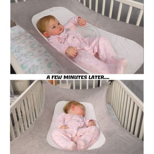  Baby&Joy Baby Hammock for Crib, Mimics Womb, Bassinet Hammock Bed, Enhanced Material, Upgraded Safety...