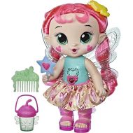 Baby Alive Glo Pixies Doll, Sammie Shimmer, Interactive 10.5-inch Pixie Doll Toy for Kids 3 and Up, 20 Sounds, Glows with Pretend Feeding