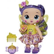 Baby Alive Glo Pixies Doll, Siena Sparkle, Interactive 10.5-inch Pixie Doll Toy for Kids 3 and Up, 20 Sounds, Glows with Pretend Feeding