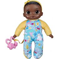 Baby Alive Soft ‘n Cute Doll, Black Hair, 11-Inch First Baby Doll Toy, Washable Soft Doll, Toddlers Kids 18 Months and Up, Teether Accessory