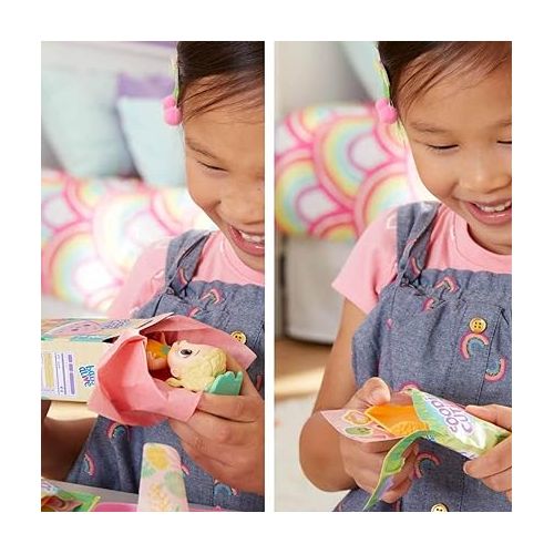  Baby Alive Foodie Cuties, Surprise Toy, 3-Inch Doll for Kids 3 and Up, 10 Surprises in Lunchbox-Style Case (Styles May Vary)