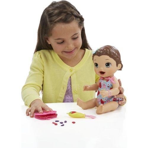  [아마존베스트]Baby Alive Super Snacks Snackin Lily (Brunette) (Amazon Exclusive)