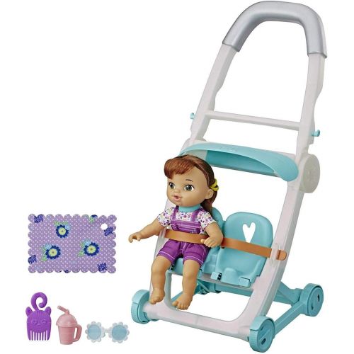  [아마존베스트]Baby Alive Littles, Push ‘N Kick Stroller, Little Lucy