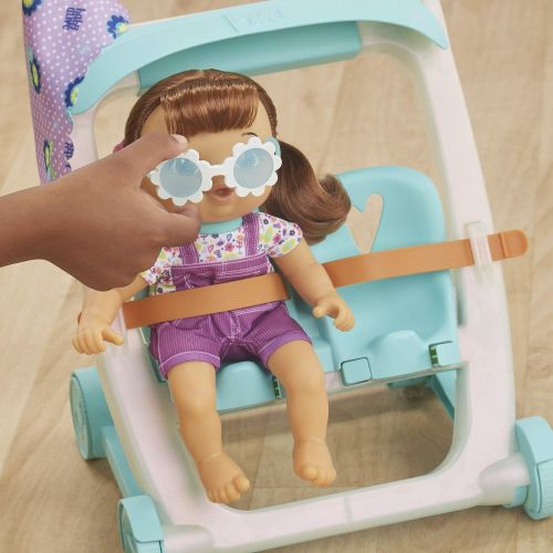  [아마존베스트]Baby Alive Littles, Push ‘N Kick Stroller, Little Lucy