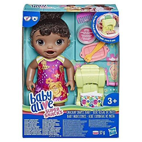  [아마존베스트]Baby Alive E3695ES1 Snacking Shapes Baby Figure, Multi-Colour